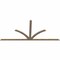 Ekena Millwork Richland Smooth Timber Gable Bracket, Douglas Fir, 108"W x 49"H x 1 1/2"D x 3 1/2"F, 11/12 Pitch GBW108X49X0204RIC00SDF - alternate 4